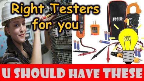 8 Different Types of Electrical Testers and How to Choose One.
